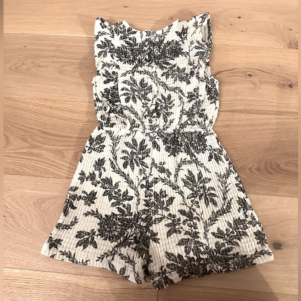 Mango girls cotton romper size 10  - 100% cotton